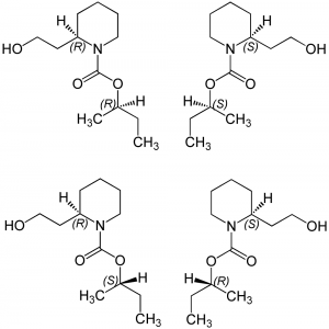 Icaridin Strukturformel | Bild: Wikipedia