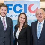FCIO Innovation Day 2016 - v.l.n.r. Staatssekretär Harald Mahrer; Sylvia Hofinger, Geschäftsführerin FCIO; Hubert Culik, Obmann FCIO