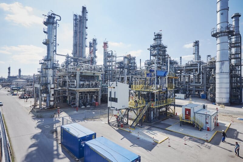 ReOil®-Pilotanlage am OMV Raffineriestandort Schwechat | Foto: OMV Aktiengesellschaft
