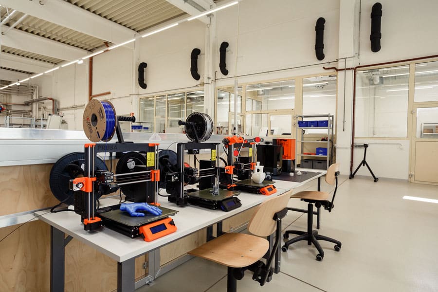 Das 3D Printing Lab am Innovation Lab | Foto: FHWN