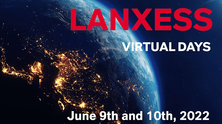 LANXESS Virtual Days GLOBAL - die Online-Veranstaltung   mit aktuellen Branchentrends, neuesten Produkten und Lösungen. | Grafik: LANXESS