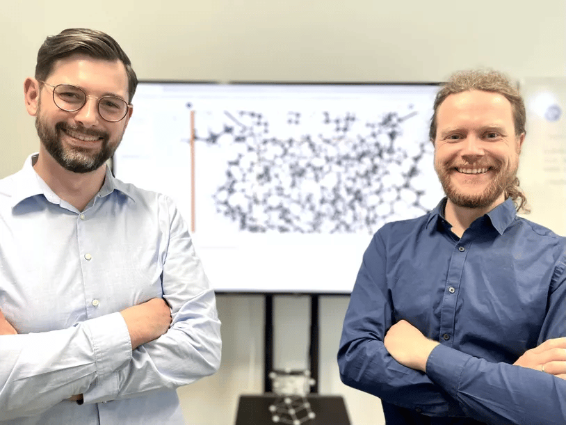 Marcel Quennet und Vincent Pohl, Gründer des Start-ups Quantistry | Foto: Quantistry