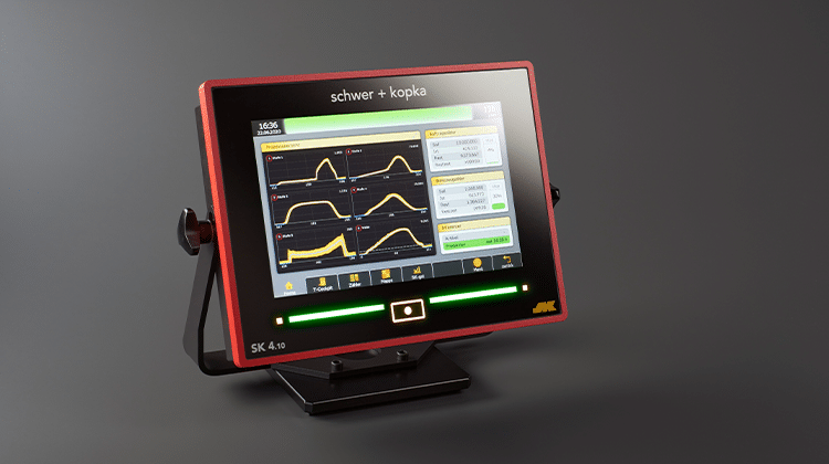 Dieses HMI-System kommt beispielsweise in der Prozessindustrie zum Einsatz: Kapazitiver Touchscreen in Kombination mit einer kapazitiven Taste. | Bild: BOPLA Gehäuse Systeme GmbH