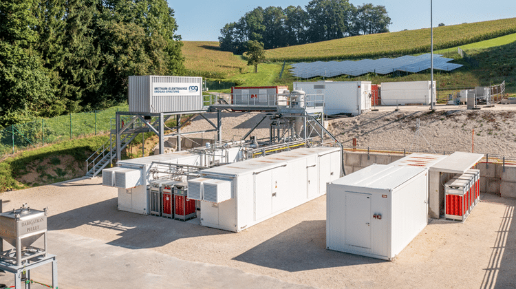 Klimatechnologie "Methan-Elektrolyse" Demoanlage in Kremsmünster | Foto: RAG Austria AG